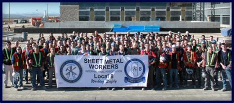 Sheet Metal Workers' International Association, Local 8